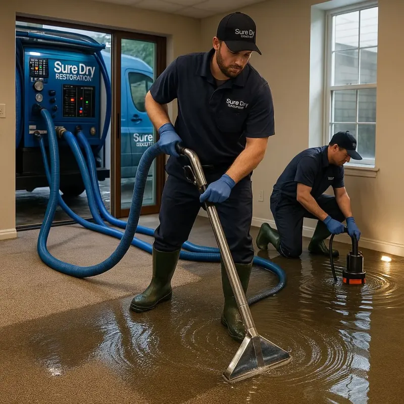 Water Extraction and Removal process in American Canyon, CA